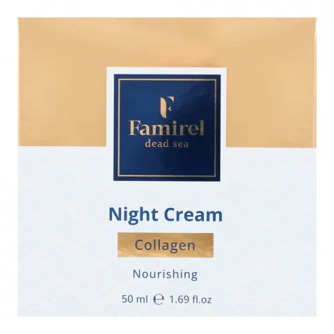 Крем д/обличчя Famirel 50 мл ніч. Живильний Collagen