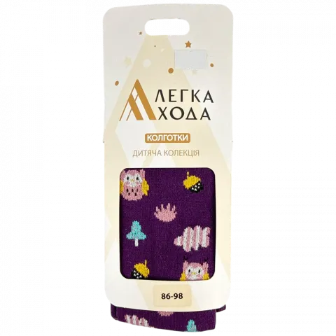 Колготки дит. Легка Хода 8261 86-98 52 16 фіолетовий
