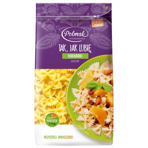 Макарони яєчні Polmak 400 г Бантики (Польща)