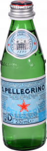 Вода Сан Пеллегріно 0,25 л скл. газ. (Італія)