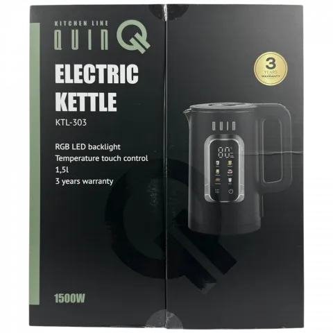 Електрочайник Quin KTL-303 Black