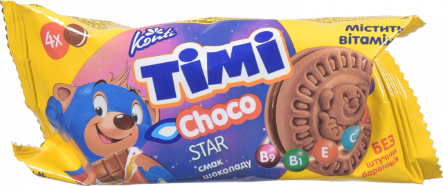 Печ Конті Тімі Choko Star 54 г Шоколад