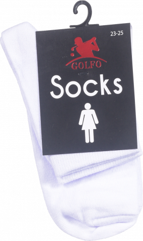 Шкарпетки жін. Golfo Comfort вис. 14019 р.23-25 білі