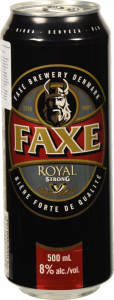 Пиво Faxe 0,5 л з/б Roy Strong