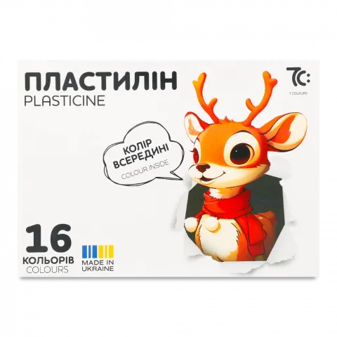 Набір пластиліну Гама 16 кол/8 г 7C31602