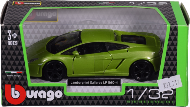 Іграшка Автомодель Lamborghini gallardo LP560 4 2008 асорті білий світло зелений металік 1:32 18 430