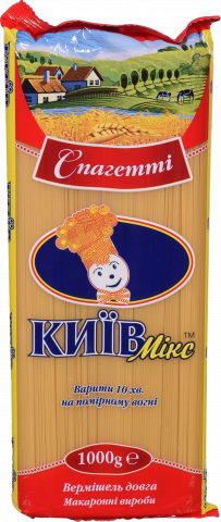 Макарони Київ-мікс 1 кг Спагеті