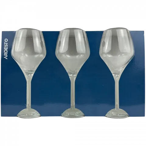 Набір келихів д/вина Ardesto Loreto 440 мл 3шт. AR2644LWT