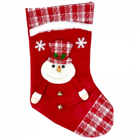 Панчоха різдвяна для подарунків 3045 см арт. SY5-1078B 9245 И136