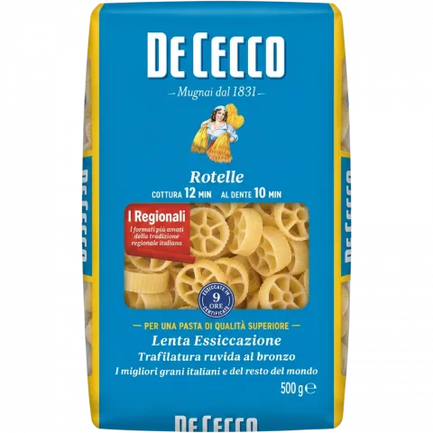 Макарони DE CECCO 54 Ротелле 500г И540 (Італія)