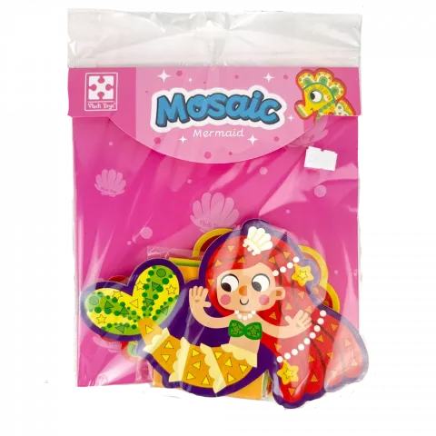 Набір д/творчості Vladi Toys м`яка мозаїка Русалонька VT4511-07