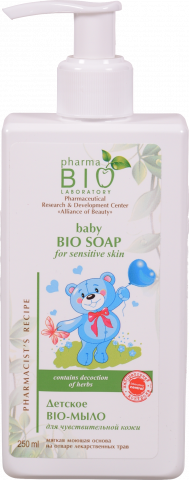 Мило рідке Bio Pharma 250 мл дит. д/чутливої шкіри