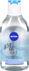 Вода міцелярна Nivea 400 мл Make up expert гіалуронова