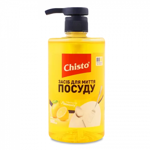 Засіб д/посуду Chisto 500мл Лимон