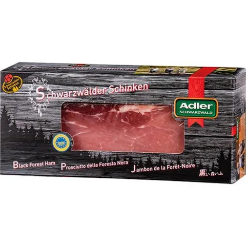 Шинка Adler Black Forest 500г у декор. коробці (Німеччина)