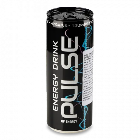 Напій б/алк Pulse 250мл енергетичний Оригінал И227(Польща)