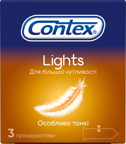 Презервативи Contex 3 Lights