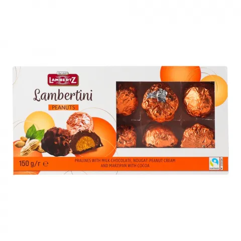 Цукерки Lambertz 150г Lambertini з арах. олією И501 (Нім)