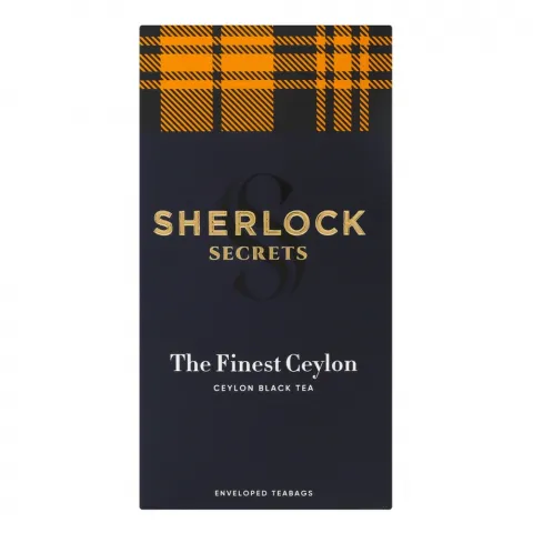 Чай Sherlock Secrets 22 шт. чорн. Найкращий Цейлон
