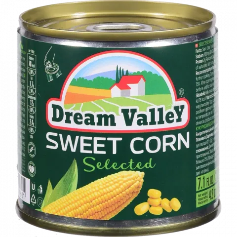 Конс Кукурудза Dream Valley 212 мл з/б