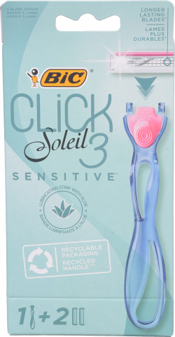 Станок д/гоління BIC 2 шт. Soleil clic 3 Sensitive