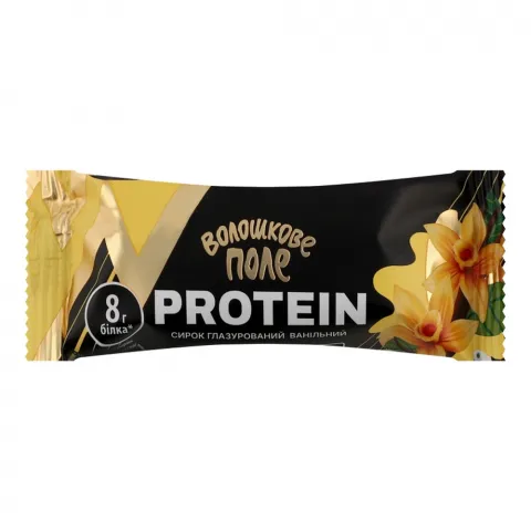 Сирок глазур. Волошкове поле 36г 18Protein з аром.ванілін