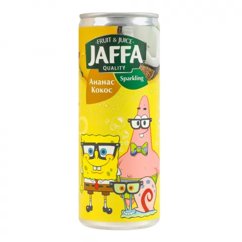 Напій газ. Джаффа 0,25 л Sparkling Ананас-Кокос