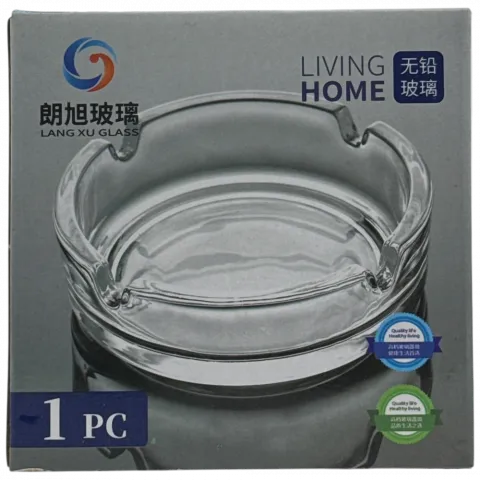 Попільничка скл. 10,5см кругла арт. LXYG10535-64582 И013