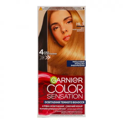 Фарба Garnier Колор Сенсейшн HL3 Мигдалевий блонд