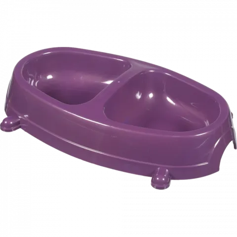 Миска для тварин SUM-PLAST подвійна 0,3 л И267 (Польща)