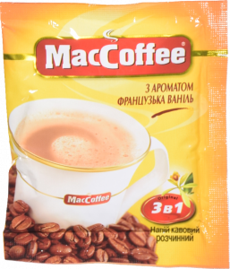 Кавовий напій Мак Кофе 18 г 3в1 Французька ваніль