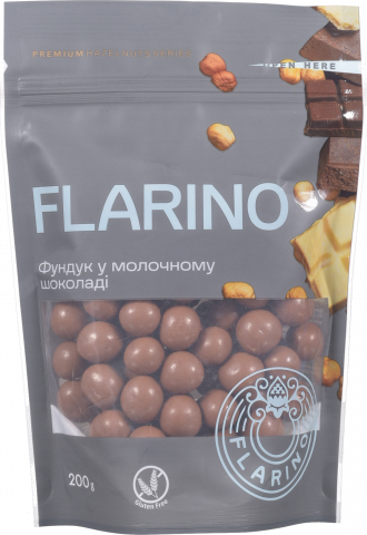 Фундук Flarino 200 г у молочному шоколаді