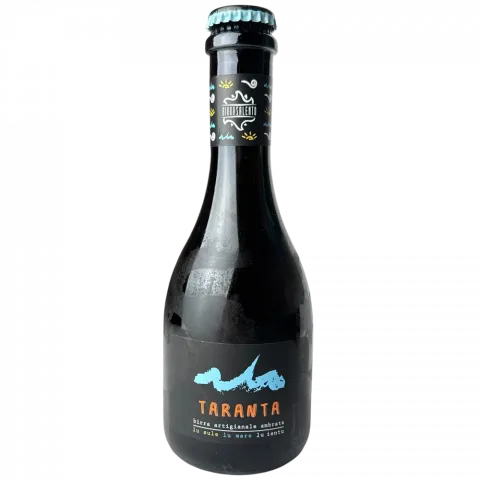 Пиво крафт. Birra Salento 0,33л темне 6 скло И039(Італія)