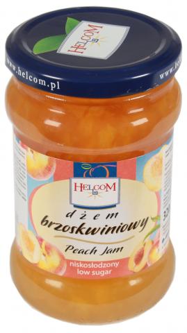 Джем Helcom 320 г скл. Персик з низьк. вміст. цукру (Польща)
