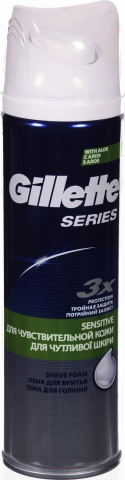 Піна дгоління Gillette 250 мл Series Sensitive Skin