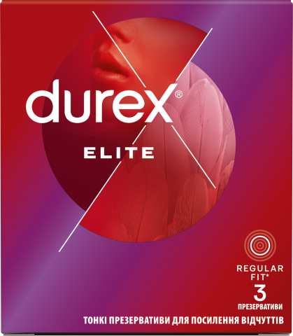 Презервативи Durex 3 шт. Elite