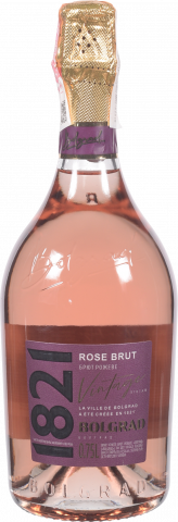 Вино ігристе Болград 1821 Vintage 0,75 л брют рожеве