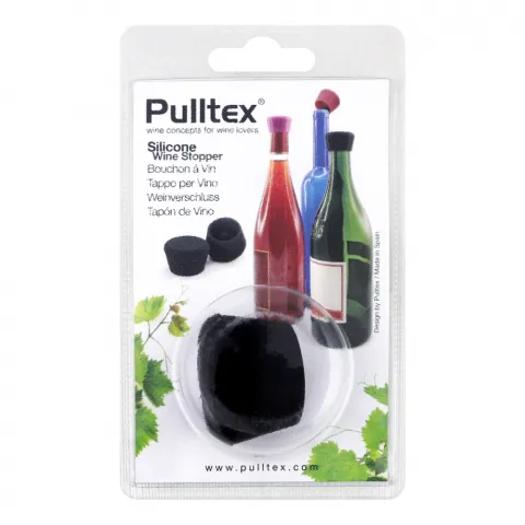 Пробка д/вина PULLTEX силікон.чорна 117-928-01 И289(Іспан)
