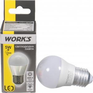 Лампа LED Work`s Long-Life LB0530-E27-G45 116273