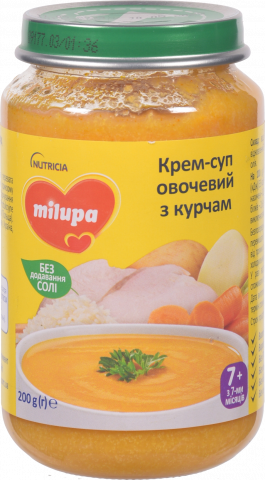 Суп Milupa 200 г Овочевий з курчам