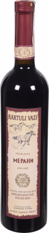 Вино Картулі Вазі Мерані 0,75 л нсух. червон.
