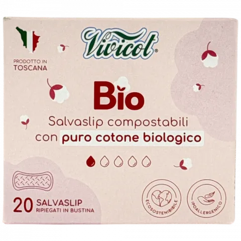 Прокладки щоденні VIVICOT BIO 20 шт. И837 (Італія)