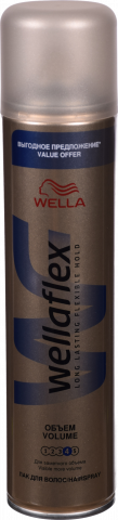 Лак дволосся Wellaflex 400 мл тривалий об`єм екстра сил. фіксація
