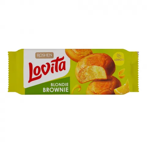 Печ Рошен 152 г Lovita Blondie Brownie з лимоном