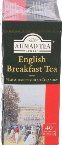 Чай Ahmad 40 шт. Англійський сніданок