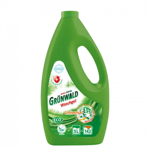 Гель д/прання Grunwald 5 л д/кольорової та білої біл/ Eco