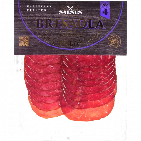 Продукт з яловичини Salsus Брезола 100 г в/я с/в