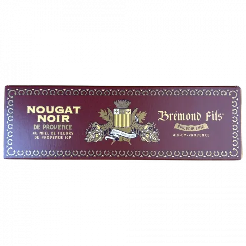 Батончик Bremond fils 100 г  чорний нугат (Франція)