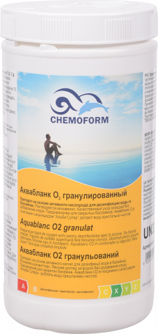 Дезінфекція води Chemoform Активний кислород гранульований 1 кг 591001