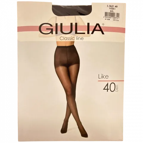 Колготи жін. Giulia Like 40 конверт Nero 4